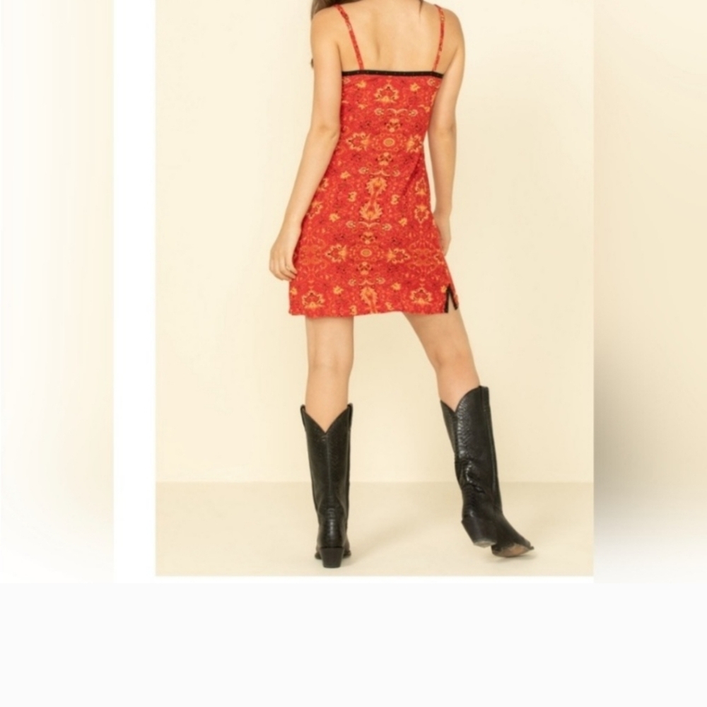 Idyllwind Axl Boho Floral Slip Dress - Size Small MIRANDA LAMBERT